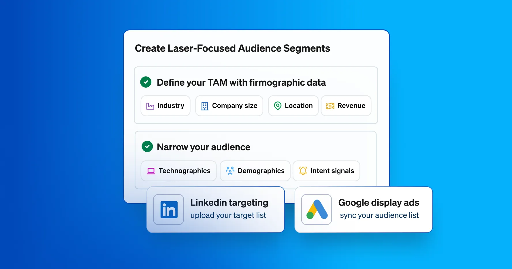 Build Laser-Focused Audiences for Higher Conversions