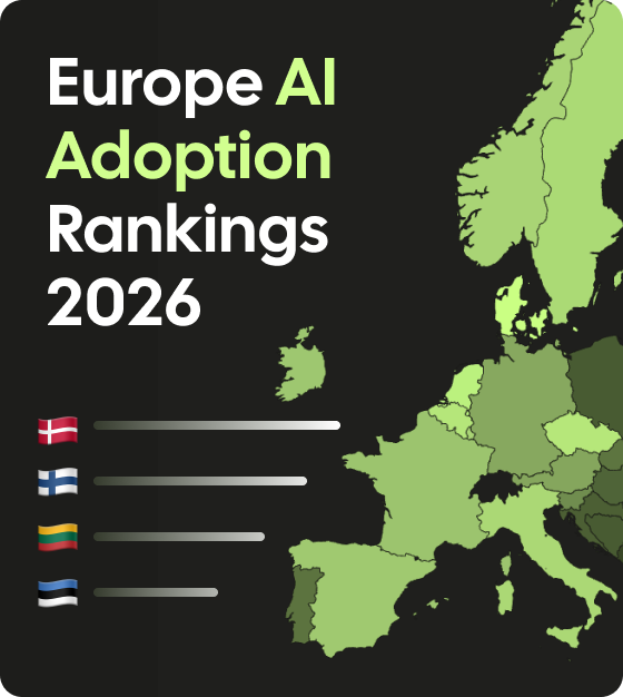 Europe AI Adoption Rankings 2026: Top Countries Revealed