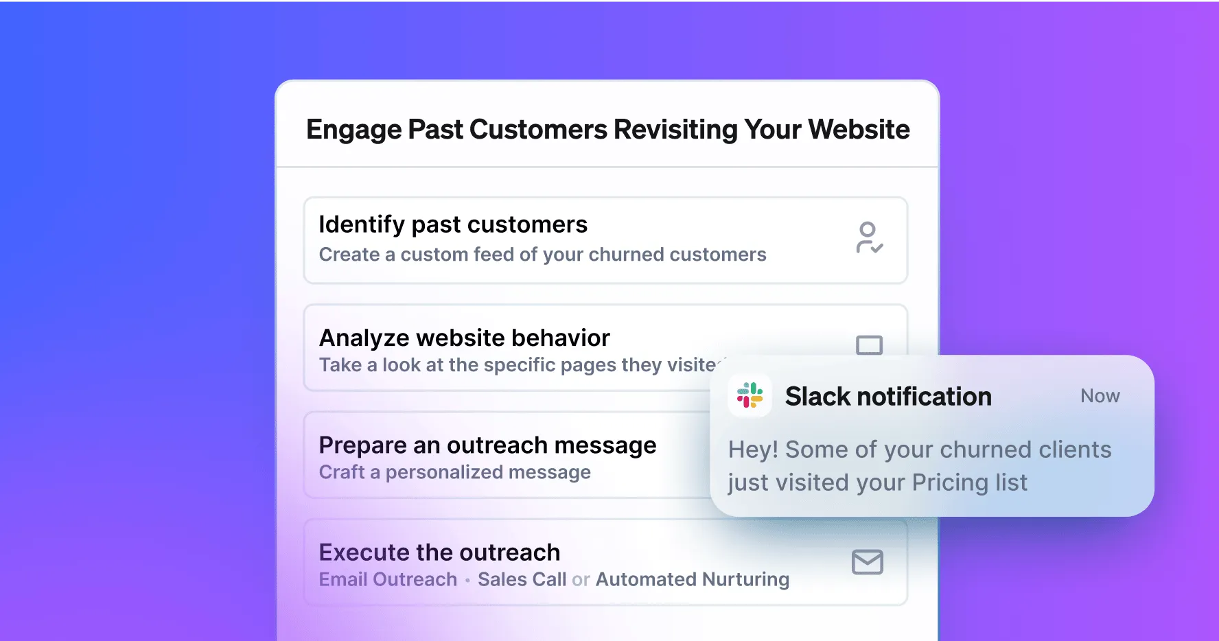 Engage Past Customers Who Revisit Your Website